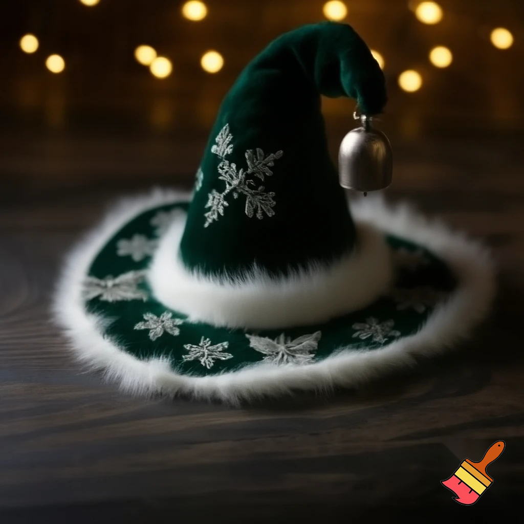 Christmas wizard hat