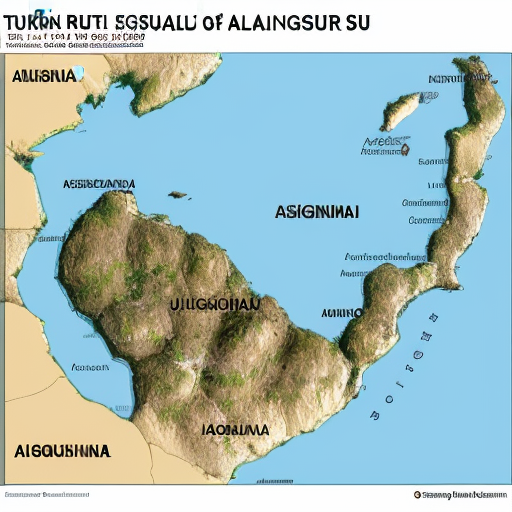 Turkish Island Republic of South America in 2026 
with buildings in the Turkish dub beside Uruguay and Argentina