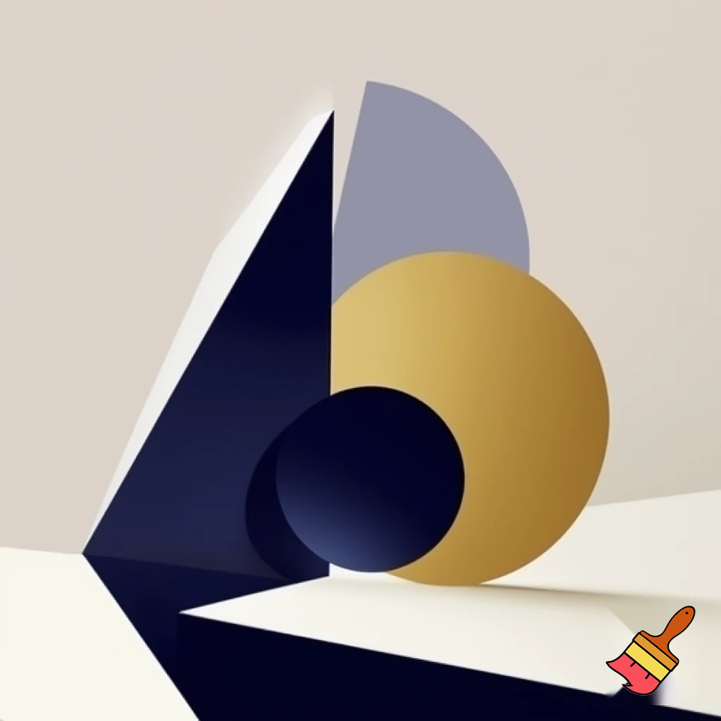 создай минималистичное графическое изображение для обложки общественного помещения для дизайнерской выставки