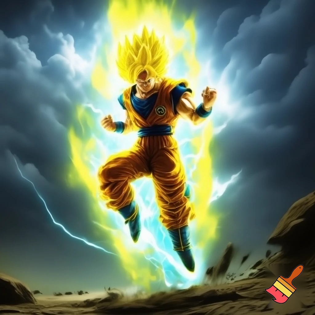 Create an image of Goku 
