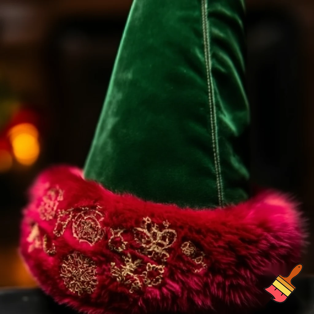 Christmas wizard hat