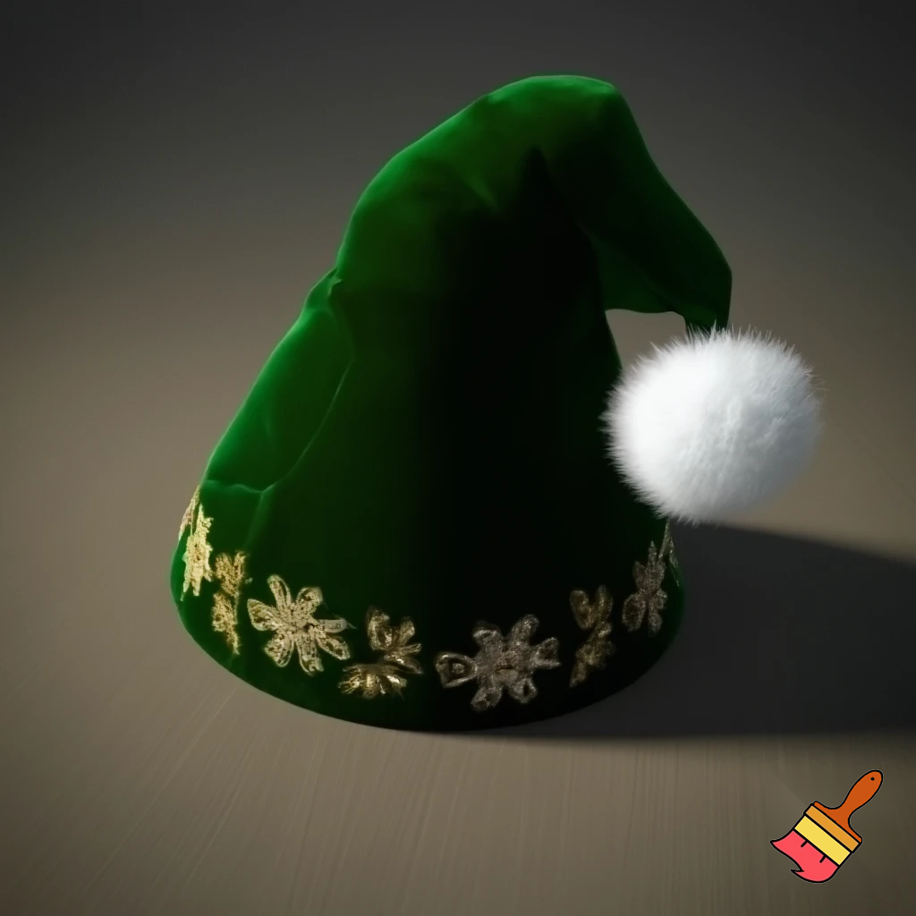 Christmas wizard hat