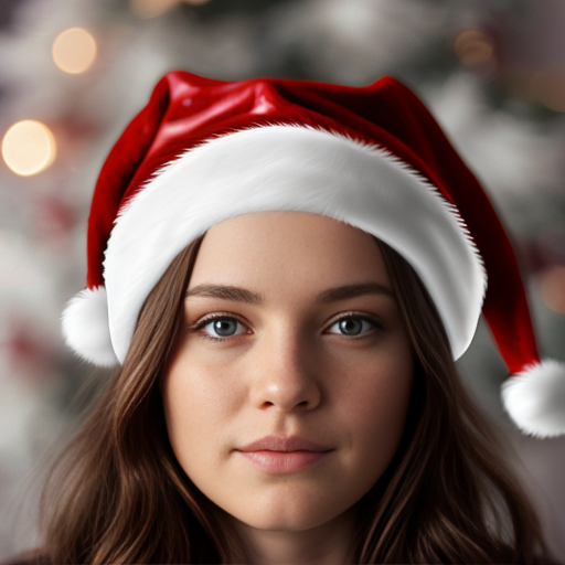 Christmas wizard hat