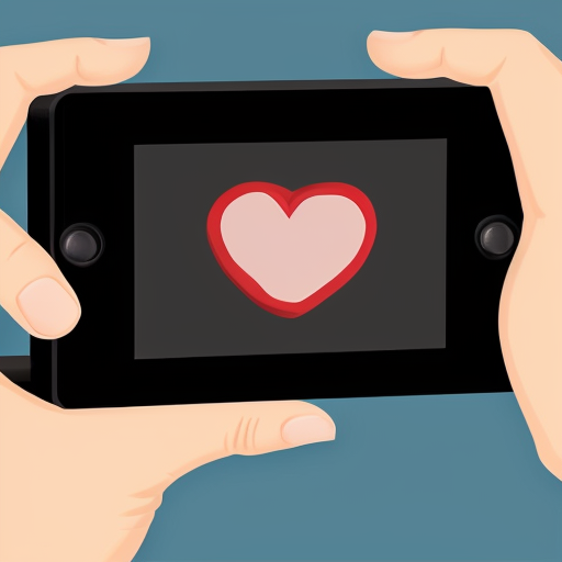 Make a cartoon looking anatomically accurate heart showing the camera the middle finger