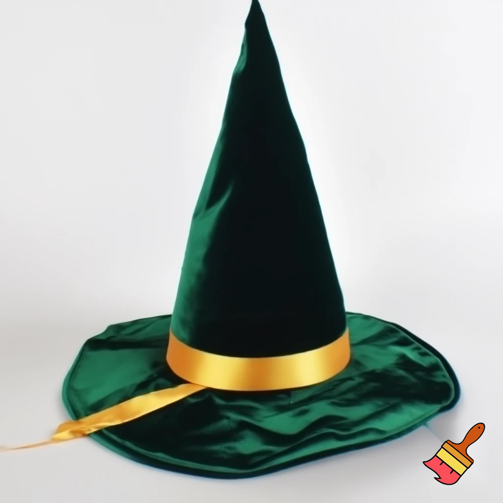 Christmas wizard hat read velvet