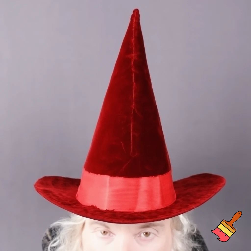 Wizard Christmas hat, wizard Christmas hat, Santa Claus hat velvet fabric