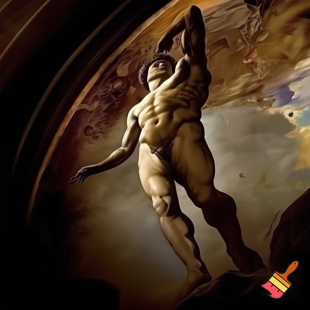 Unknown piece of art from michl angelo