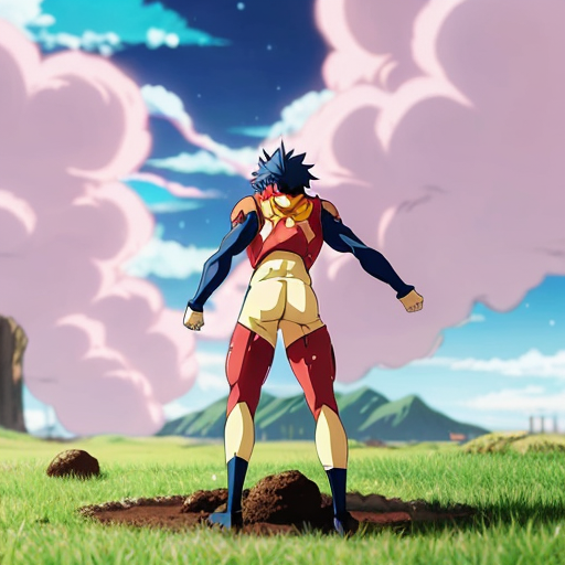 Earth pooping on the screen with his butt with no legs 