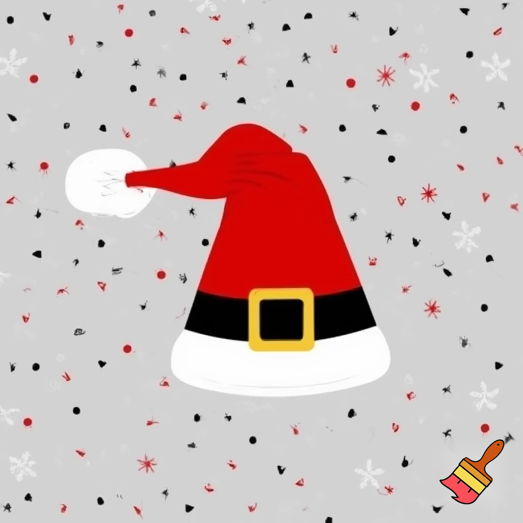 Christmas wizard hat Santa Claus hat