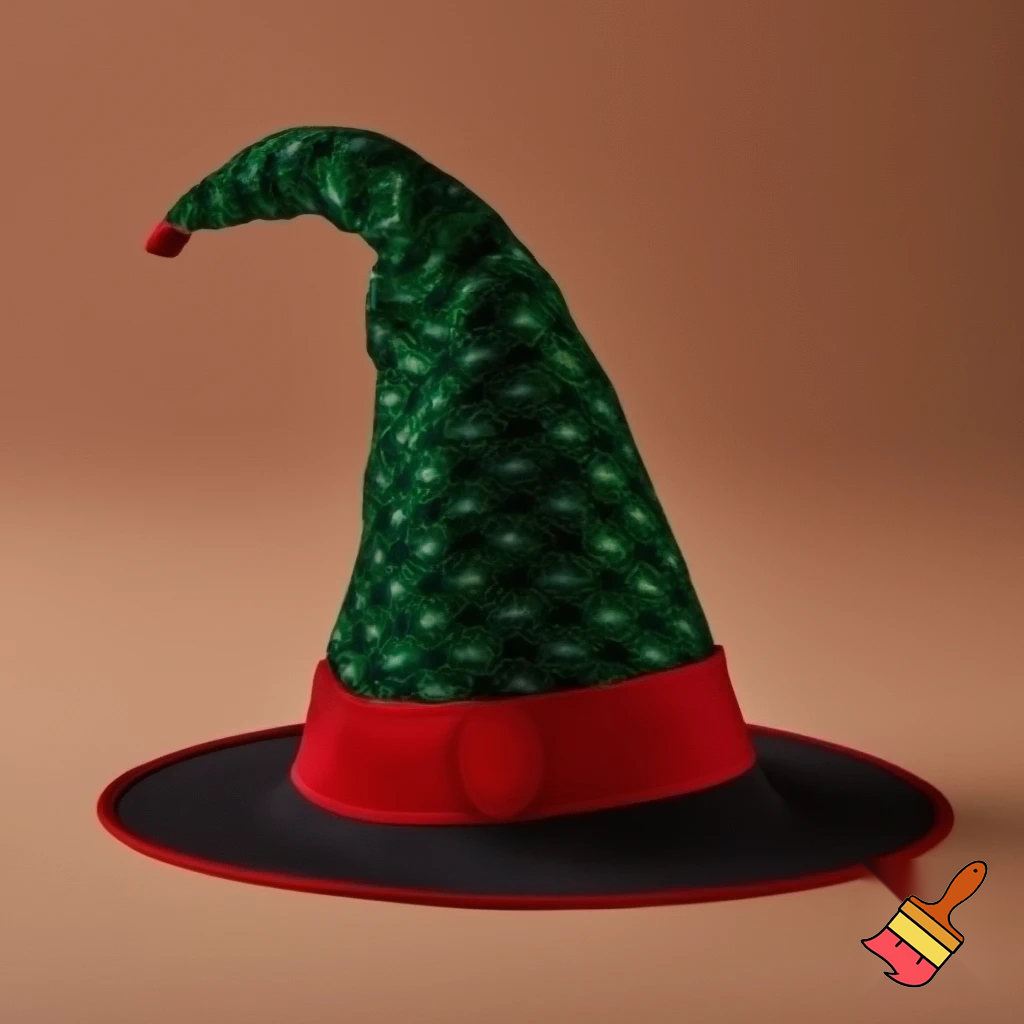 Christmas wizard hat