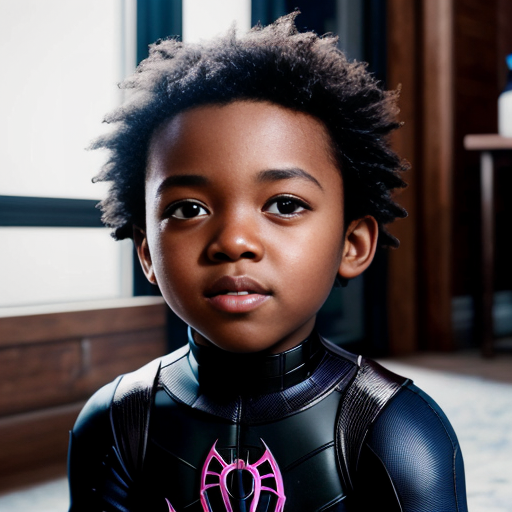 Miles morales and Invisible woman
baby boy  a ai photo