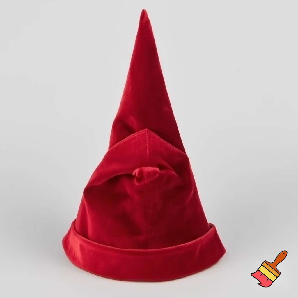 Christmas wizard hat Santa Claus hat velvet