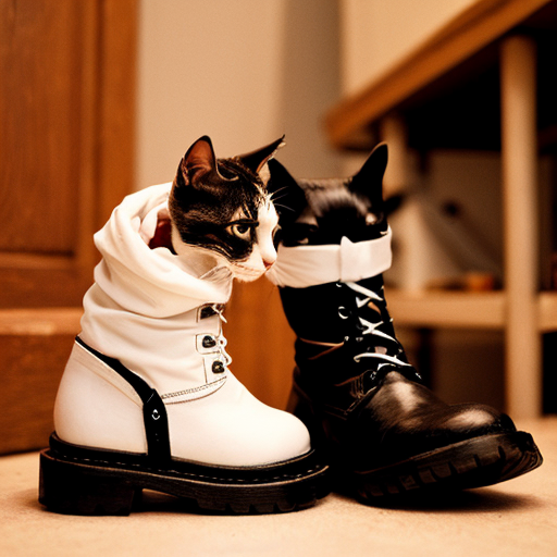 hazme un gato con botas y una princesa envenenenada