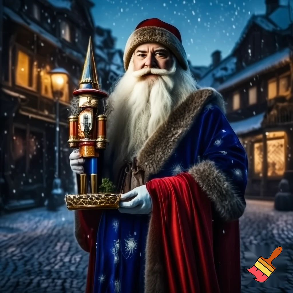 Nutcracker Santa Claus Nutcrackerh wizard Santa Claus