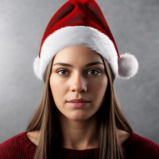 Christmas wizard hat