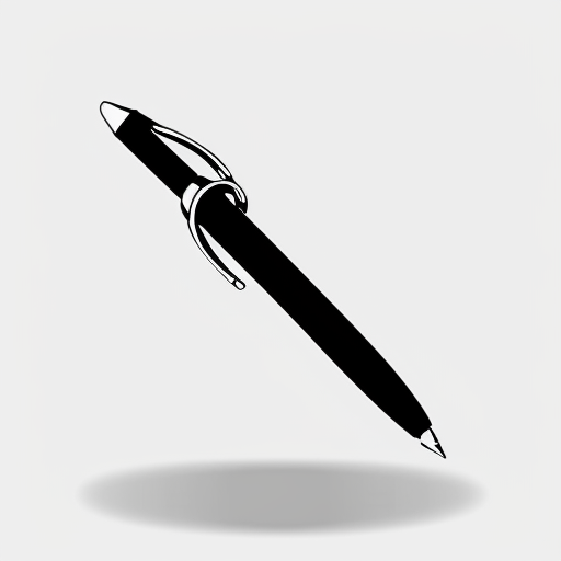 A pen as a sword, logo
