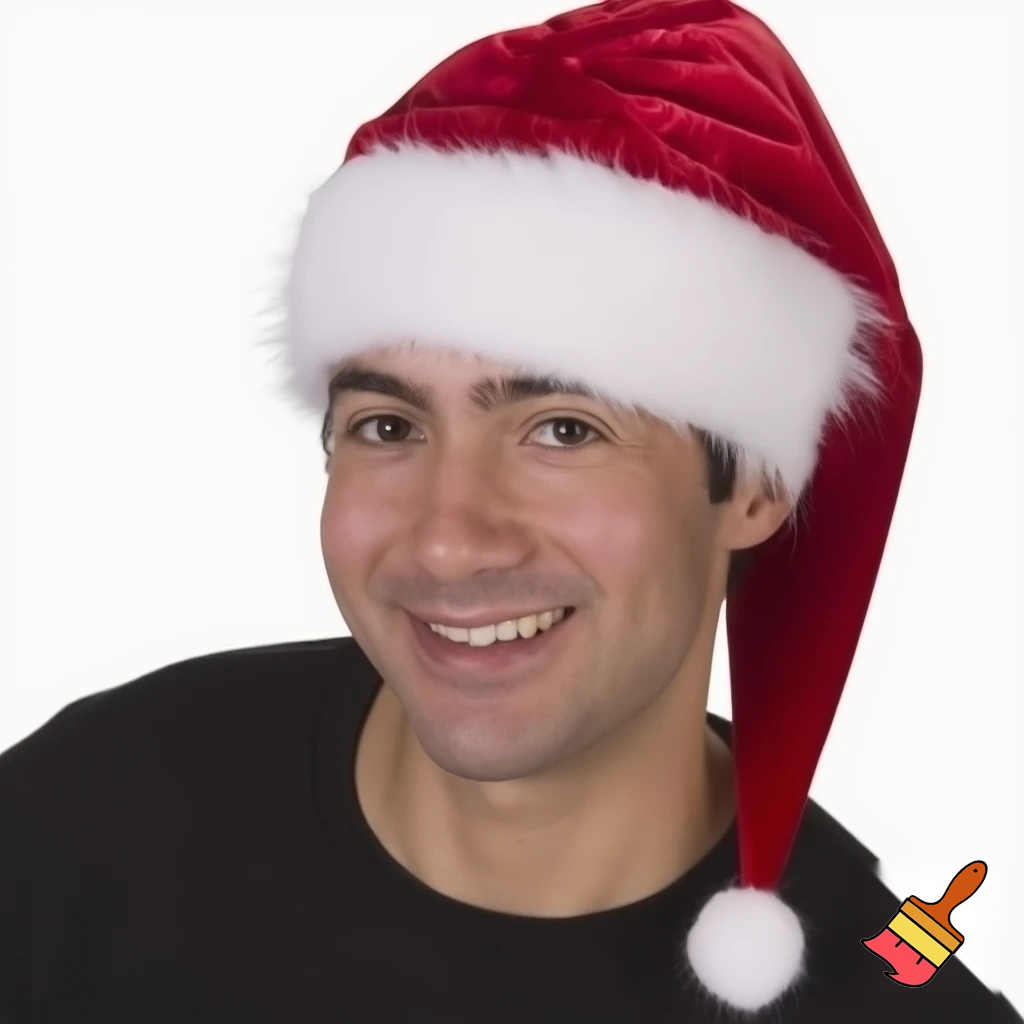 Christmas wizard hat Santa Claus hat velvet