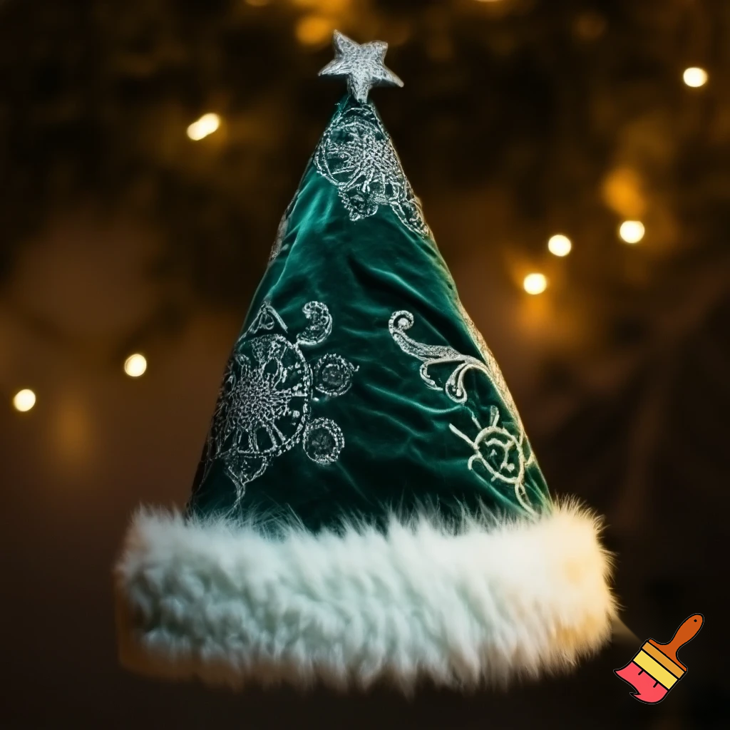 Christmas wizard hat