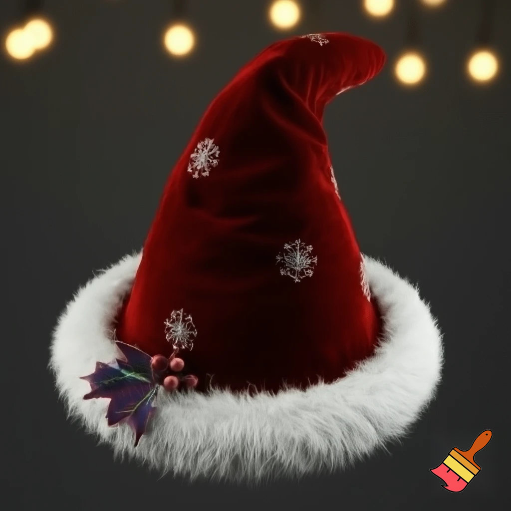 A wizard Christmas hat