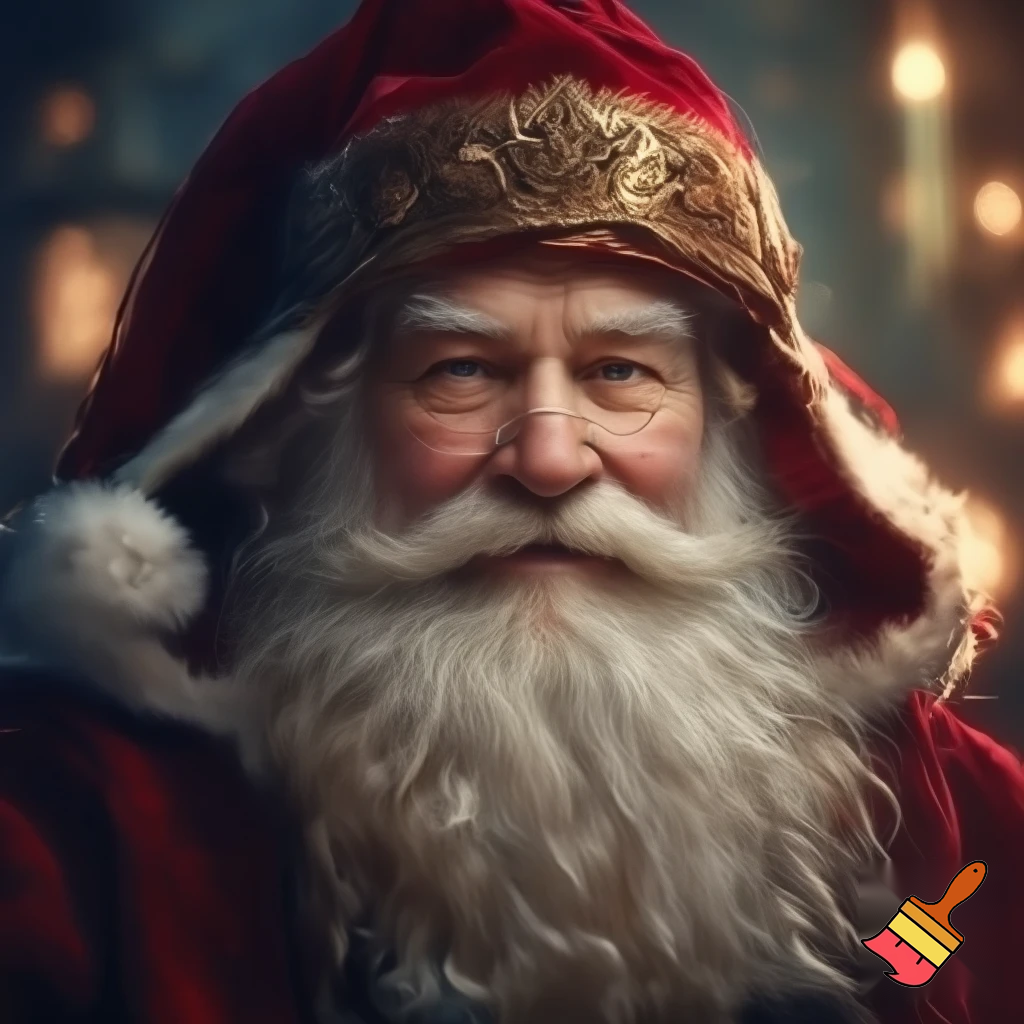 Elf Santa Claus hat velvet