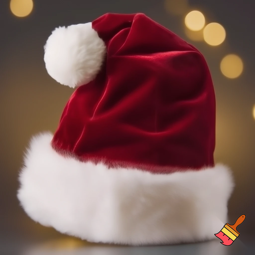 Santa Claus hat velvet Christmas Santa Claus hat 