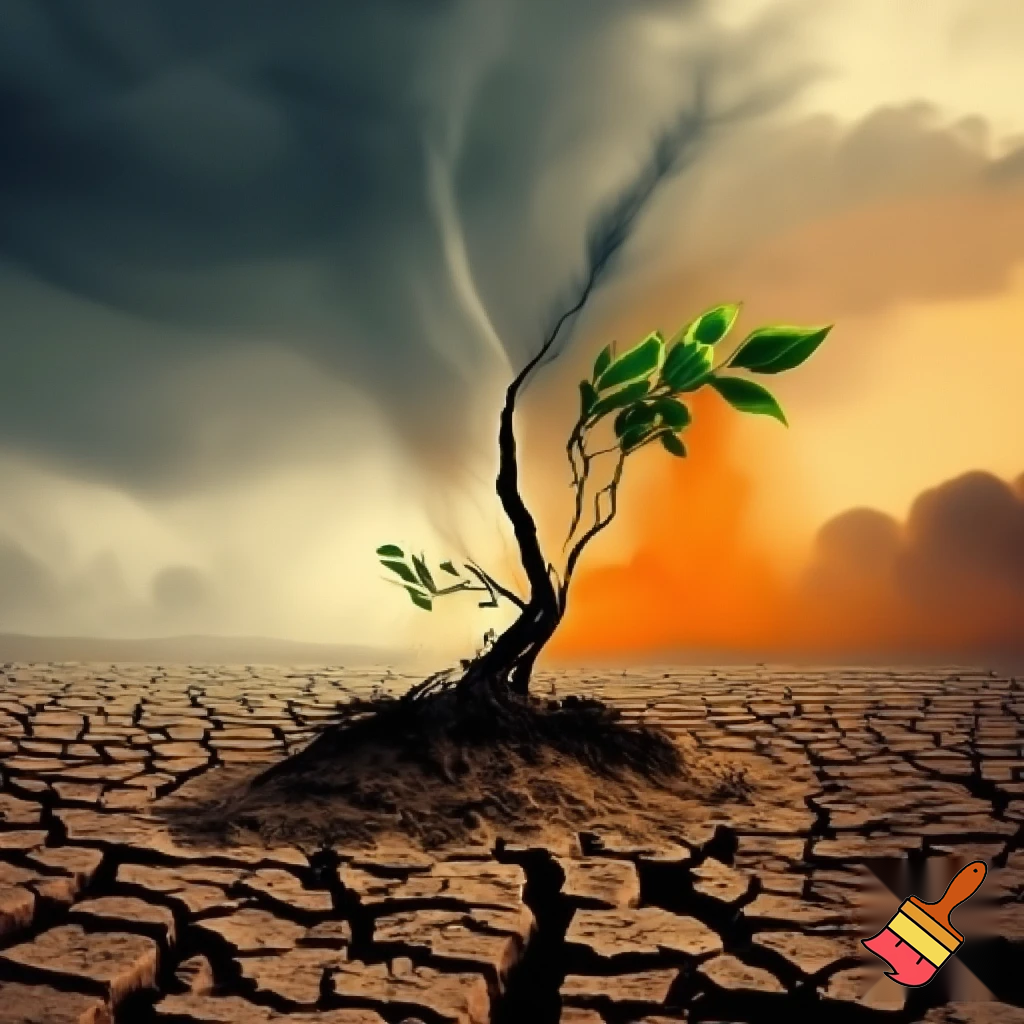 a poster for climate chnage
