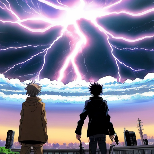 anime charachter REBELLING against WOKE and include ALOT of thunder 
emphasising there stanse on matter 
Put american and israely flags
