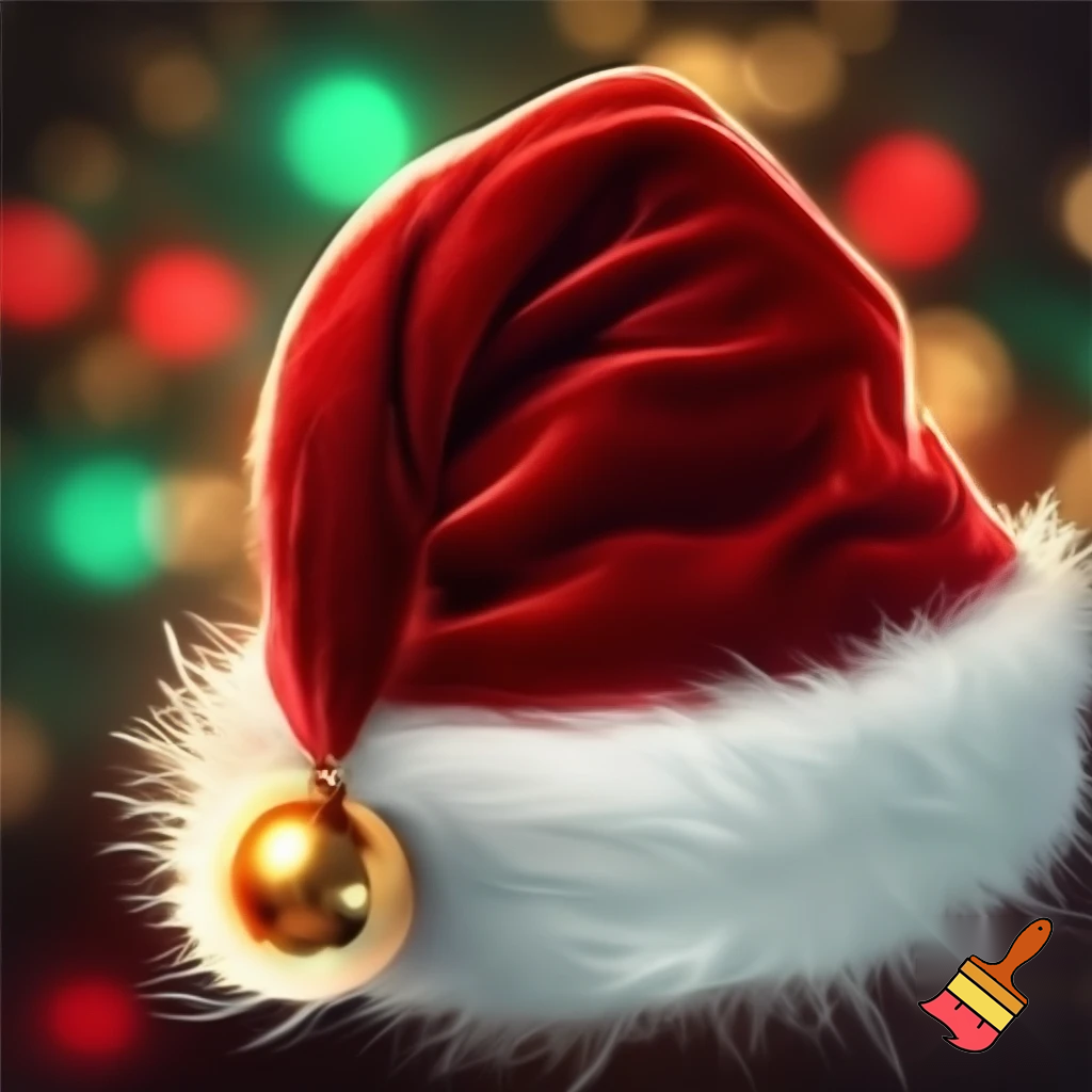 Santa Claus hat velvet Christmas Santa Claus hat 