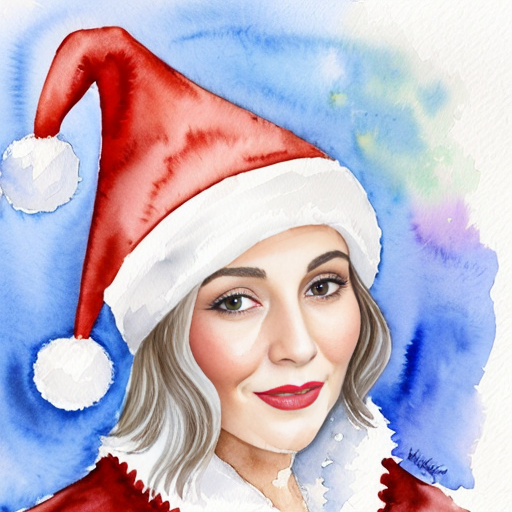 Christmas wizard hat read velvet