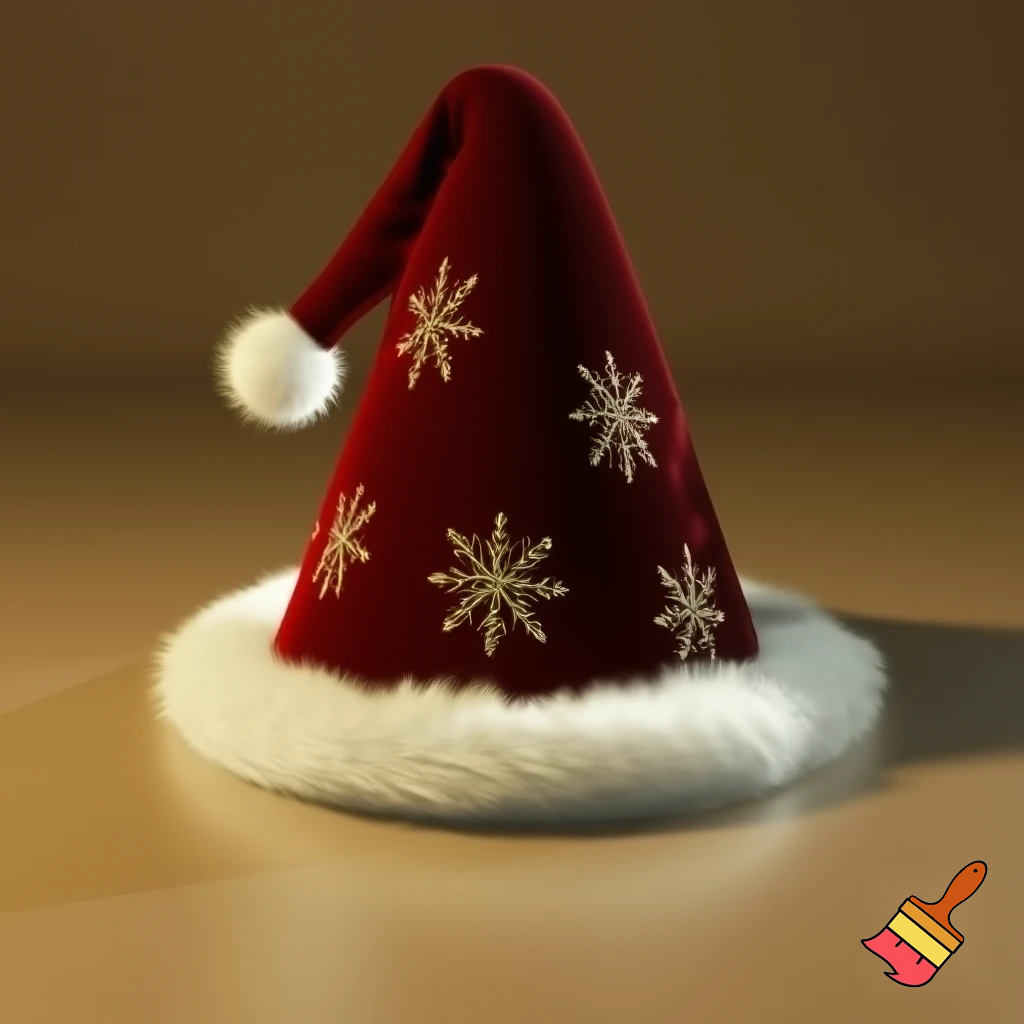 Christmas wizard hat