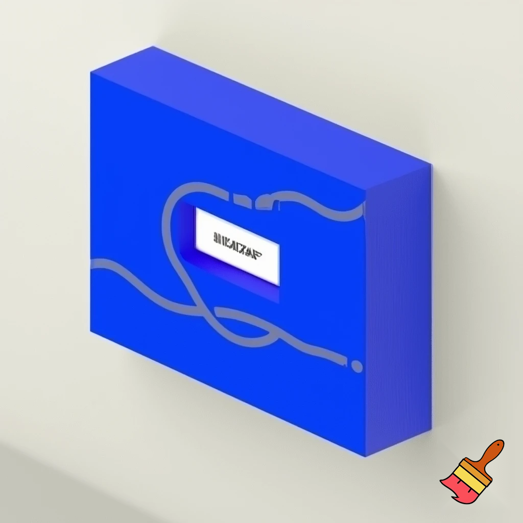 A blue rectangle with the text "rectangle" inside and "_kr" outside 
P.S you have grammar issues, draw it again