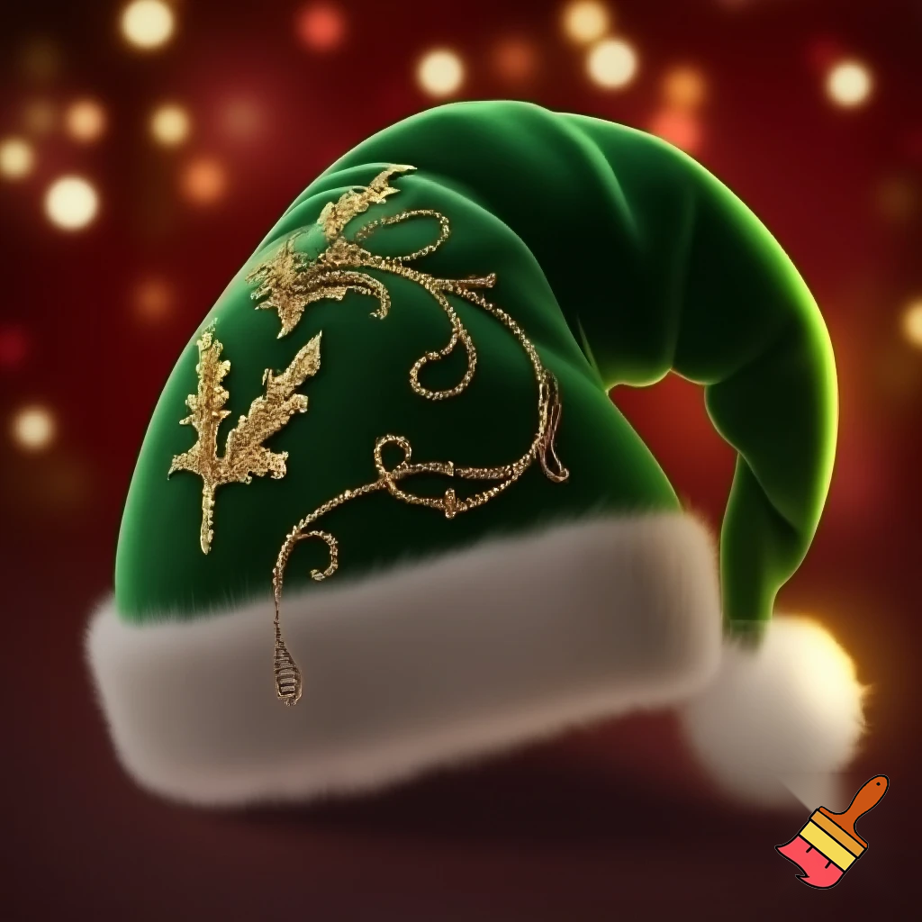 Elf hat Christmas elf hat velvet