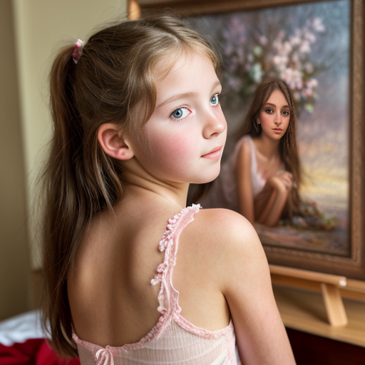 
Sweet girl, pastel colors, soft focus, dreamy, impressionist style, warm lighting, serene atmosphere, gentle tones, high definition, ethereal mood. , , middle school, laying, open, naddo, christmas, backview

