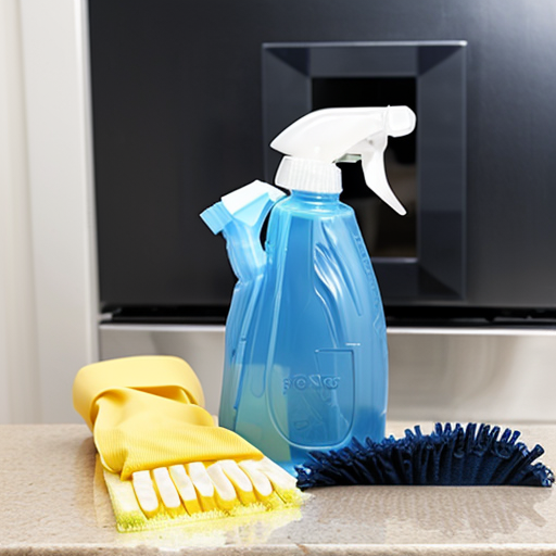 Používání čisticích prostředků 