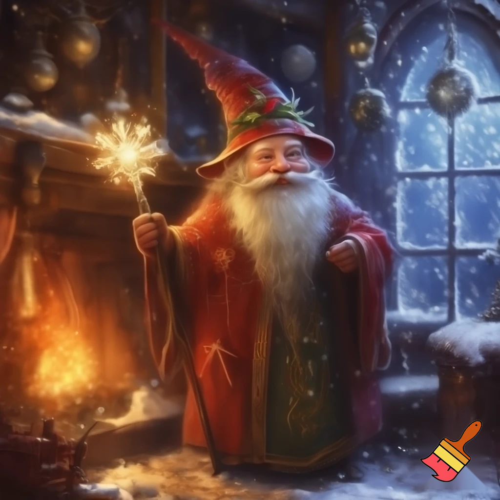 Wizard Christmas hat