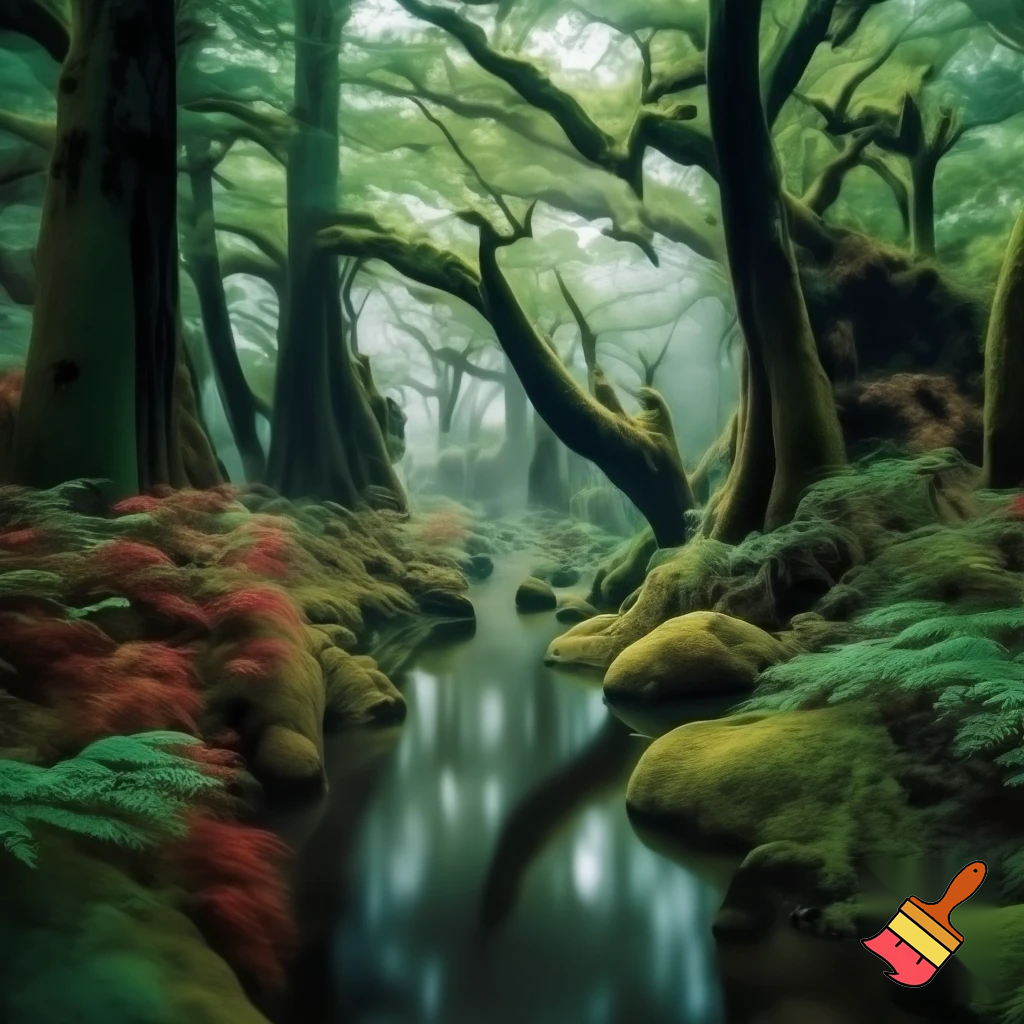 a japanese rainforest scerenic and hd
