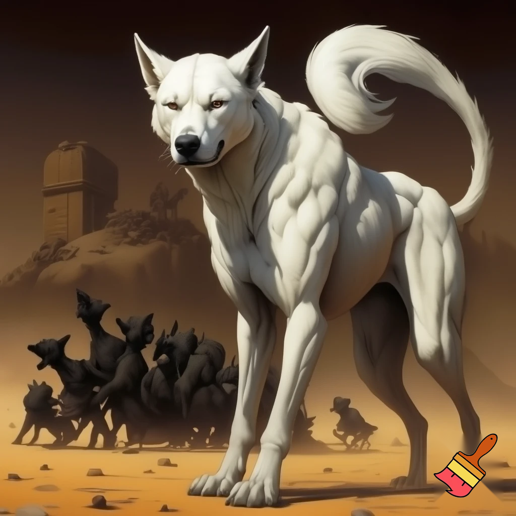 A white dog have to save his girlfriend’s youngest brothers and sisters from pack of evil Coyotes who trap any young animals they see and put the young animals in desert compound