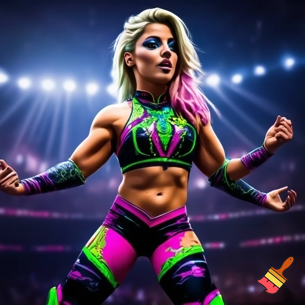 Alexa Bliss after gaining 15 lbs 