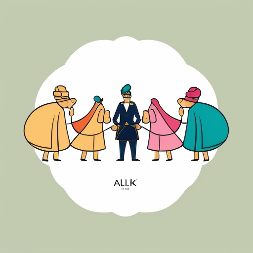 2D flat illustration of 'Aloo ki Barat' - a potato wedding procession. A cute cartoon potato groom wearing a pink sherwani and turban riding a horse. Behind him, a 2D band of potatoes playing trumpets and drums. Bright solid colors, clean bold lines, simple background with Indian houses. Digital art style, high resolution, vibrant palette.