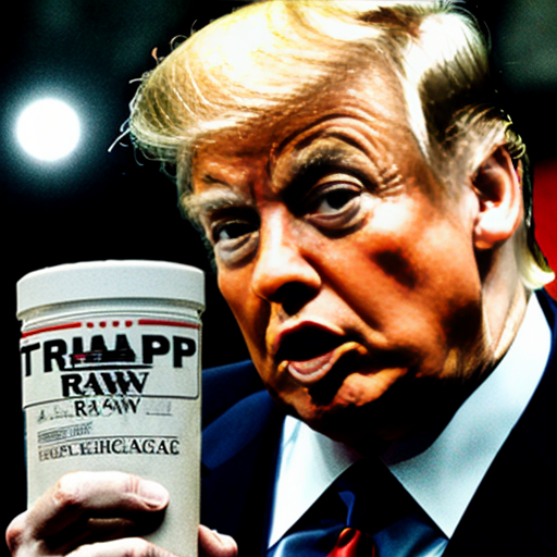 donald trump takin it raw
