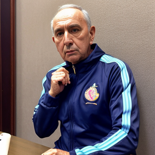 Francisco Franco with a nike tracksuit and an Iphone 17 pro max 
