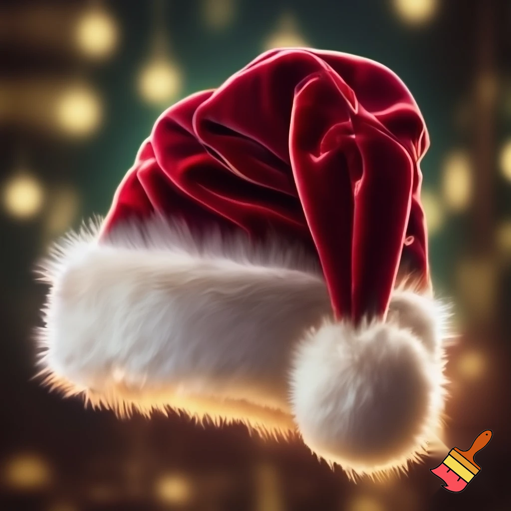 Elf Santa Claus hat velvet Santa Claus elf hat Santa Claus