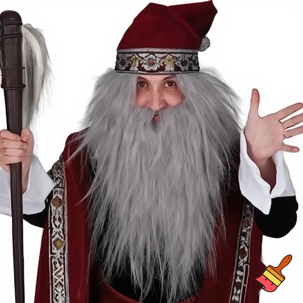 Wizard wizard Santa Claus hat Christmas hat