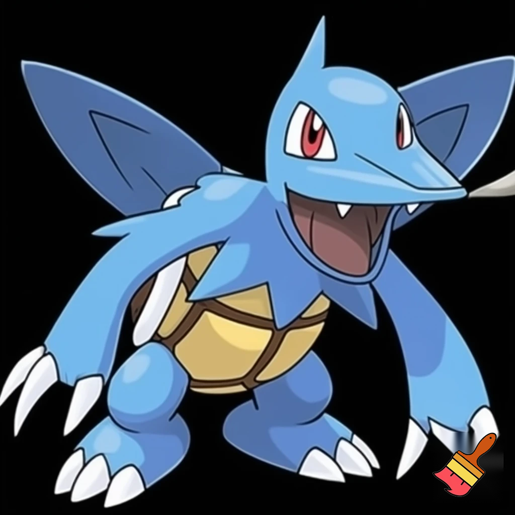 blue agumon veemon digimon squirtle blue wartortle pokemon fusion