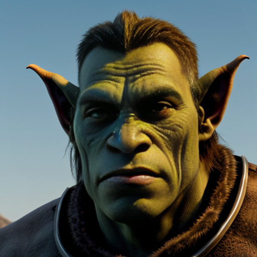 Handsome Young Orc
