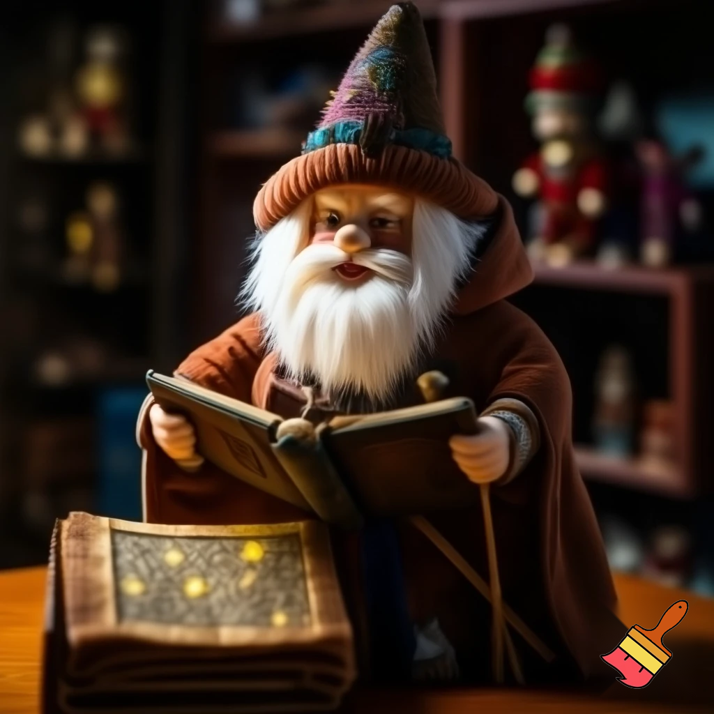 Santa Claus toy special one a wizard read