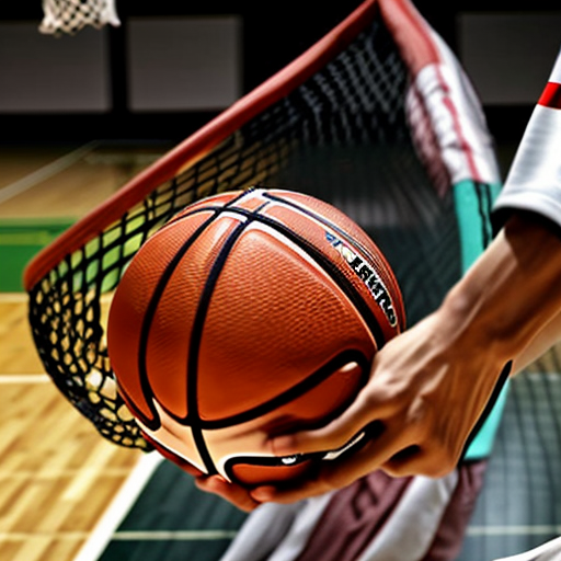 a picture f jesus playing basketbll
