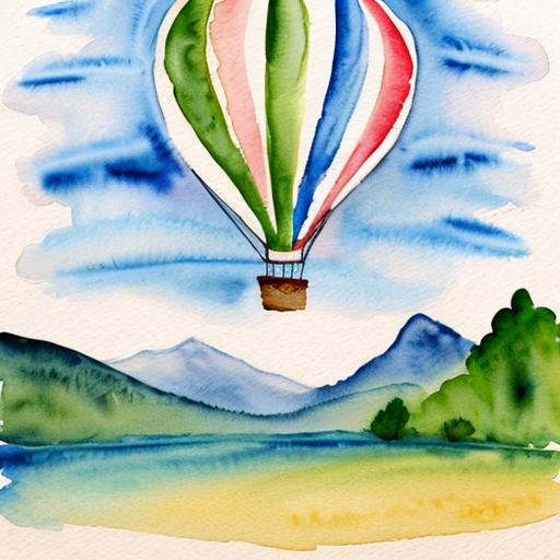 hot air balloon leak
