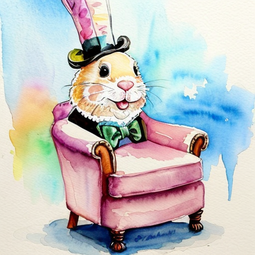 🏰 a chair van chair Easter bunny chair
Easter bunny with a top hat mascot costume