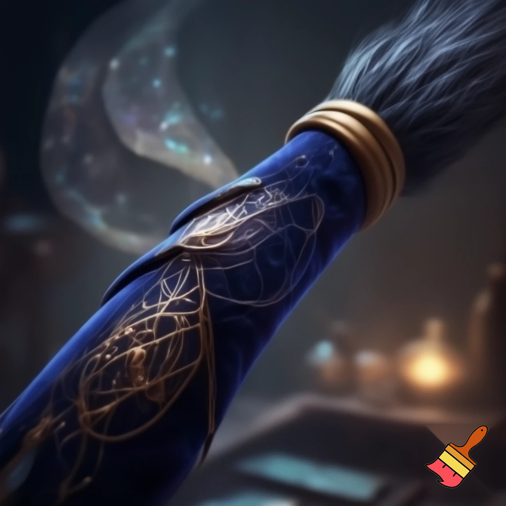 Magical broomstick velvet